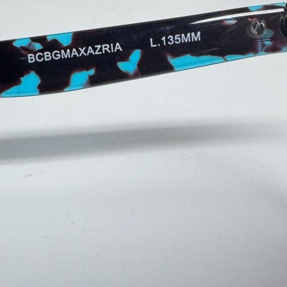 BCBGMAXAZRIA Sunglasses FLAWLESS BLACK‎ MULTI Purple Lenses H16613 main image 5